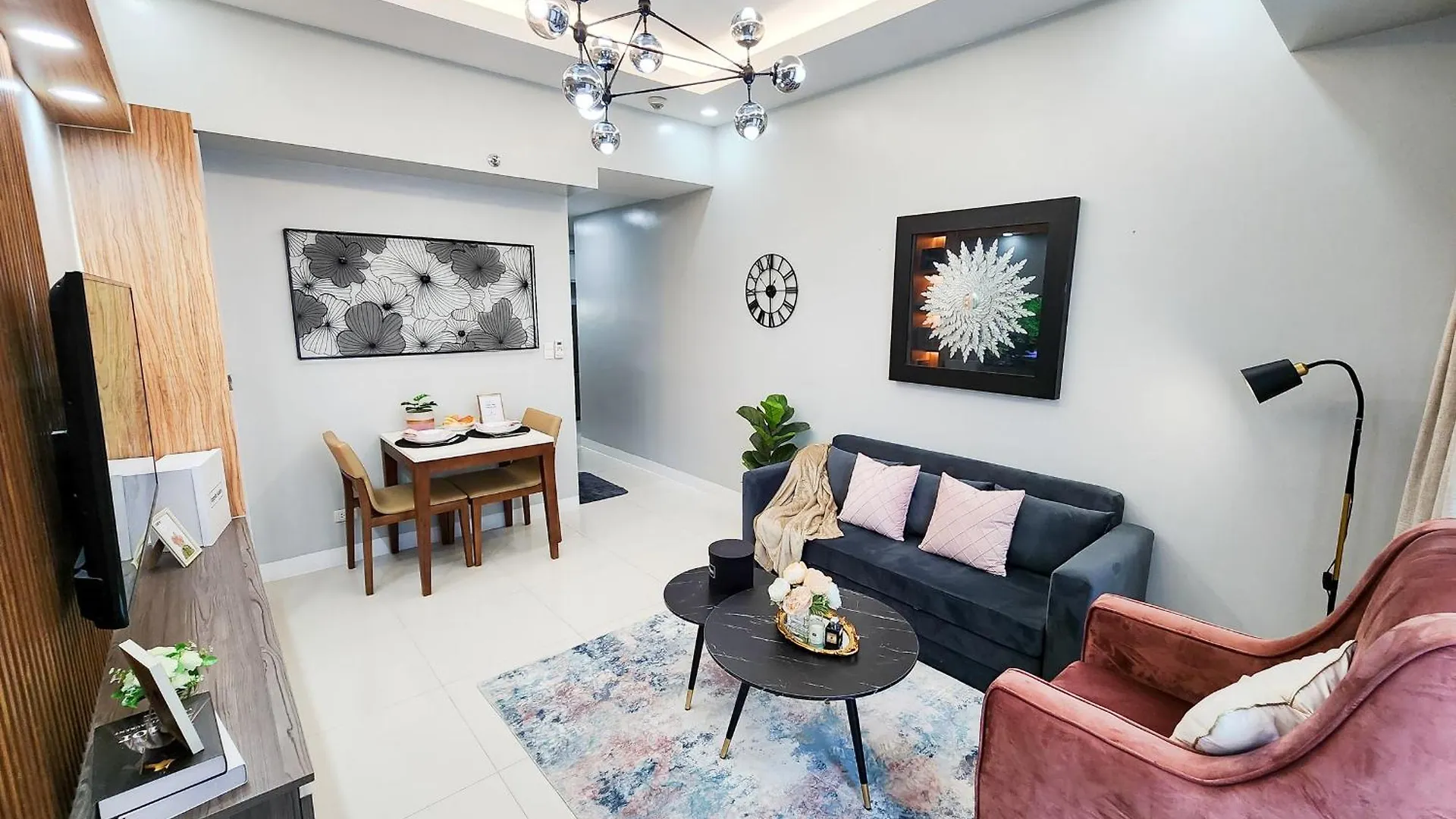 Angeliz Suites, Spacious Open Plan And Spectacular View At The 19Th, Walk To Uptown Mall Manila Apartment