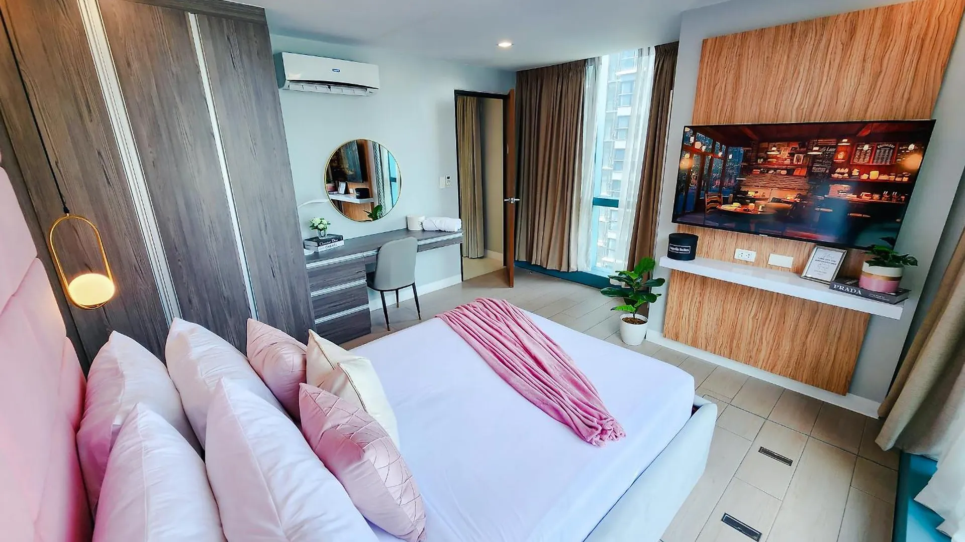 Angeliz Suites, Spacious Open Plan And Spectacular View At The 19Th, Walk To Uptown Mall Manila Apartment